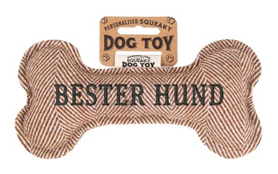 Hundespielzeug Bester Hund braun 