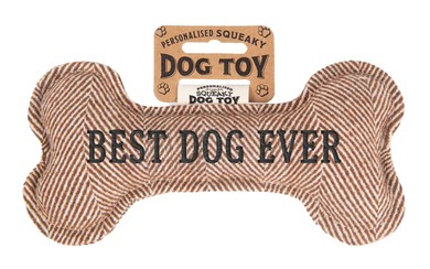 Hundespielzeug Best Dog Ever braun 