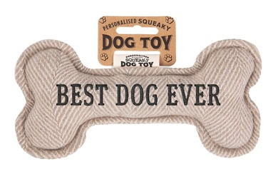 Hundespielzeug Best Dog Ever crème 