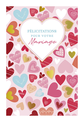 Félicitations pour votre mariage 