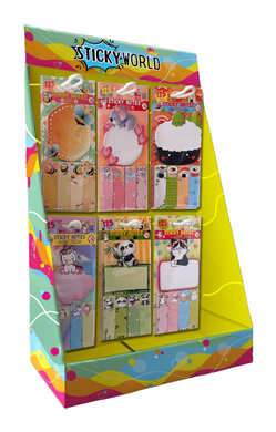 Display mit 6 Haken und 