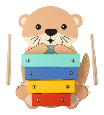 Xylophone loutre 