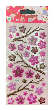 Puffy Glitter Cherry 