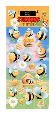 Puffy Glitter Bee 