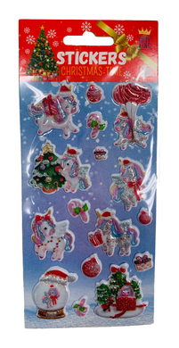 Puffy Xmas Unicorns 