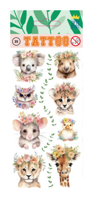 Sweet Animals Tattoos 