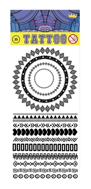 Tribal rings tattoos 