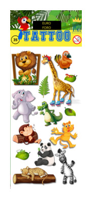 Tattoos Happy Jungle 