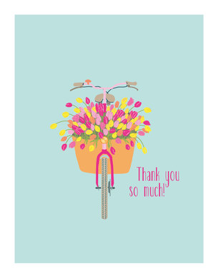 Vélo tulipe 