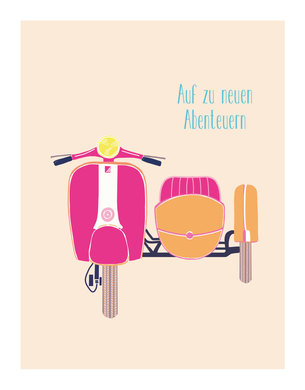 Vespa side-car 