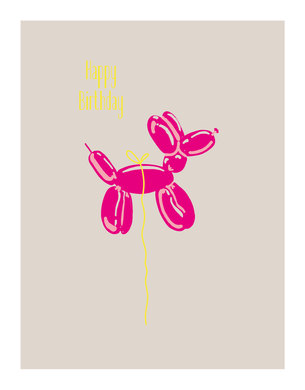 Ballon chien 