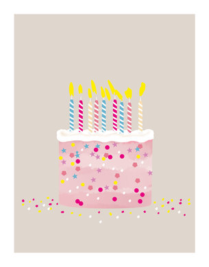 Gâteau d'anniversaire 