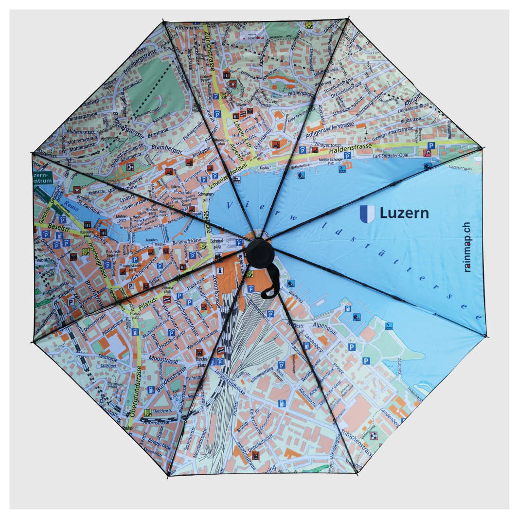 Stadtkarten Schirme
